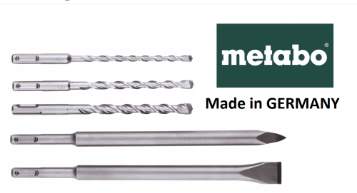 Przejdź do produktu METABO ZESTAW WIERTEŁ I DŁUT 630465000