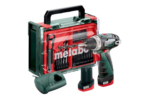 Przejdź do produktu METABO WKRĘTARKA AKUMULATOROWA POWERMAXX BS SET MOB WAR 2x2,0Ah 600080710