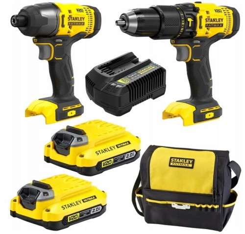 Przejdź do produktu STANLEY AKU ZESTAW NARZĘDZI SFMCK465D2S TORBA 2X2A
