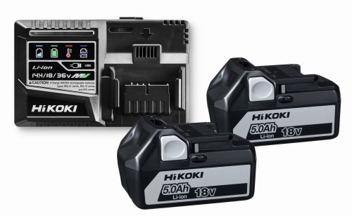 Przejdź do produktu HIKOKI ŁADOWARKA +  2 AKUMULATORY BSL1850 5,0 AhUC18YSL3 WGZ ZESTAW UC18YSL3WGZ