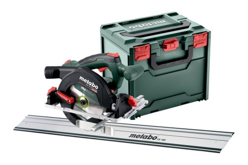 Przejdź do produktu PIŁA PILARKA TARCZOWA RĘCZNA METABO KS 18 LTX 57 BL + SZYNA FS 160 165MM 691222000 KS18LTX