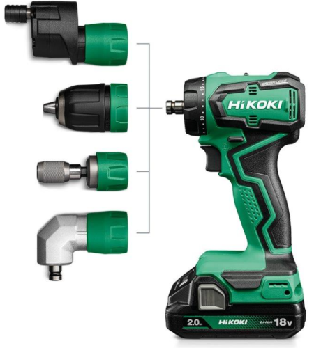 Przejdź do produktu HIKOKI AKUMULATOROWA WIERTARKO-WKRĘTARKA 2 x 2Ah DS18DDQ WRZ WIERTARKO WKRĘTARKA Z WYMIENNYMI UCHWYTAMI DS18DDQWRZ