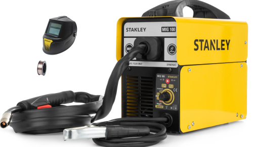 Przejdź do produktu STANLEY SPAWARKA INWERTOROWA INWERTER MIG-100 MIG/MAG 100A