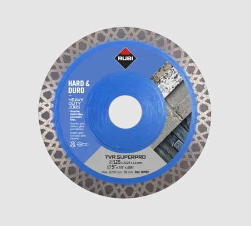 Przejdź do produktu RUBI 30987 TARCZA DIAMENTOWA TURBO VIPER TVR 125 SUPERPRO