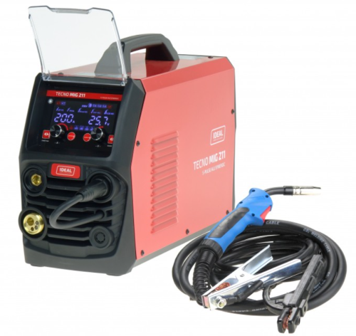 Przejdź do produktu IDEAL PÓŁAUTOMAT SPAWARKA TECNO MIG 211 S-PULSE ALU SYNERGIC