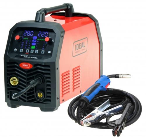 Przejdź do produktu IDEAL PÓŁAUTOMAT SPAWARKA TECNO MIG 224 SYNERGIC LED 4x4
