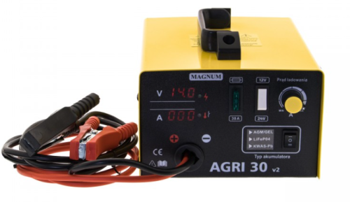 Przejdź do produktu MAGNUM PROSTOWNIK INWERTEROWY AGRI 30 V2 12/24V 30A 230V