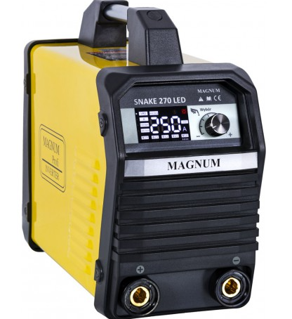 Przejdź do produktu MAGNUM SPAWARKA INWERTEROWA MMA SNAKE 270 LED
