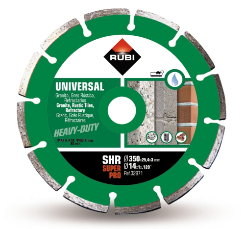 Przejdź do produktu RUBI 32971 TARCZA DIAMENTOWA SHR 350 SUPERPRO