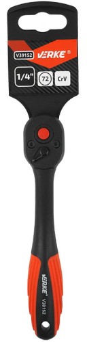 Przejdź do produktu GRZECHOTKA 1/4" 72T BLACK V39152