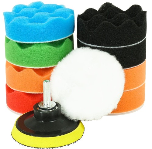 Przejdź do produktu ZESTAW GĄBEK POLERSKICH PADY NA WIERTARKĘ 80mm V08119