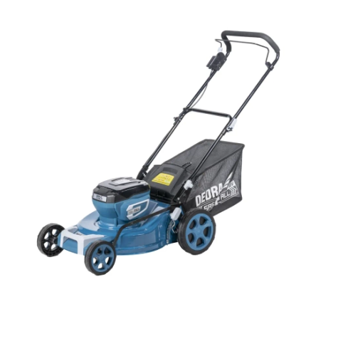 Przejdź do produktu DEDRA SAS+ALL DED6997X KOSIARKA AKUMULATOROWA 2X18V  SZEROKOŚĆ KOSZENIA 46 CM