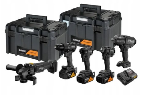Przejdź do produktu Zestaw elektronarzędzi DeWALT McLAREN DCK5222MP3T 5 narzędzi 3x5Ah