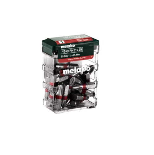 Przejdź do produktu METABO 626715000 ZESTAW BITÓW PH2, SP, 25 CZĘŚCI