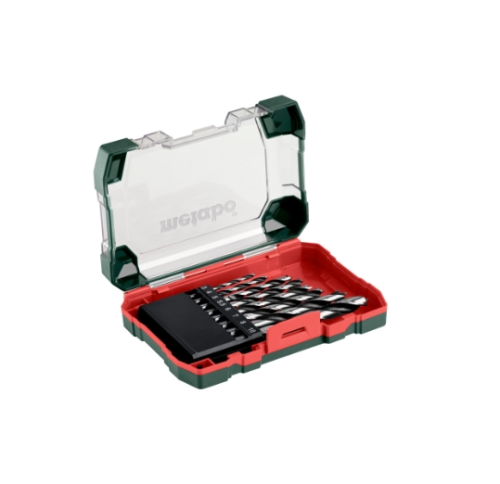 Przejdź do produktu METABO KASETA Z WIERTŁAMI DO DREWNA SP, 8 CZĘŚCI 626705000