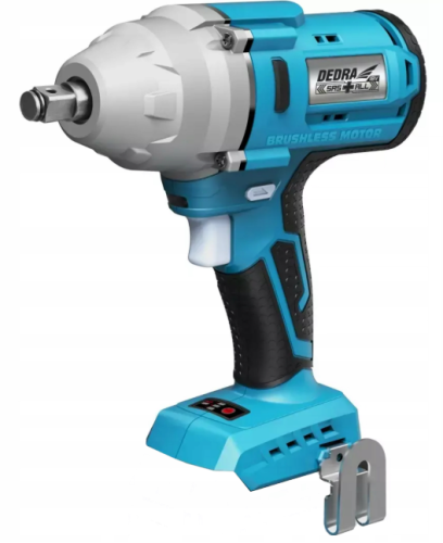 Przejdź do produktu DEDRA KLUCZ UDAROWY AKUMULATOROWY BEZSZCZOTKOWY SAS+ALL 18V DED7157 600Nm