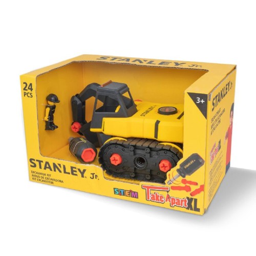 Przejdź do produktu Zabawka Edukacyjna Koparka XL DIY do Składania Stanley Jr.