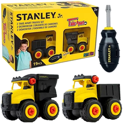 Przejdź do produktu Zestaw Edukacyjny DIY 2 Pojazdów STEM Mini Stanley Jr.