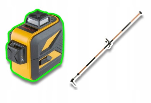 Przejdź do produktu LAMIGO ZESTAW LASER LINIOWY CROSS 3DG+KR-34