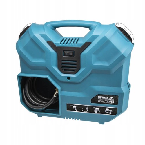 Przejdź do produktu KOMPRESOR DED7076V BEZZBIORNIKOWY 2X18V DEDRA SAS+ALL