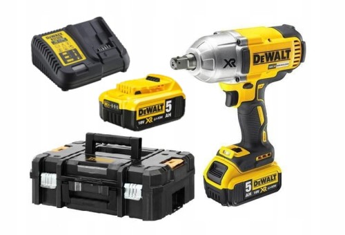 Przejdź do produktu DEWALT KLUCZ UDAROWY MŁOTEK UDAR DO KÓŁ DCF899P2 1/2 18V 2 x BATERIA 5Ah