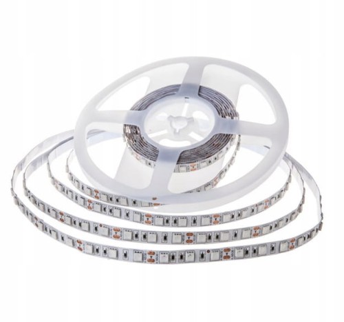 Przejdź do produktu TAŚMA LED V-TAC 5M 12V 10,8W 300LED VT-5050 KOLOR