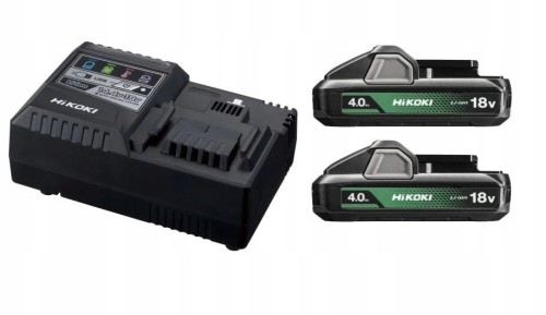 Przejdź do produktu HIKOKI ŁADOWARKA UC18YSL3 +2x AKUMULATOR BSL1840MA