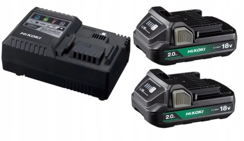 Przejdź do produktu HIKOKI ŁADOWARKA UC18YSL3+2x AKUMULATOR BSL1820MA