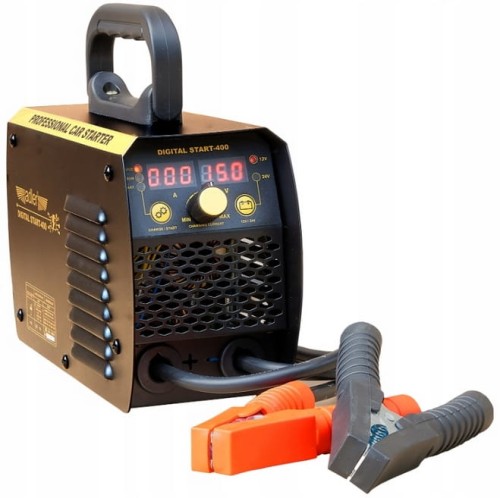 Przejdź do produktu ADLER 550.400 PROSTOWNIK Z ROZRUCHEM DIGITAL START-400 ROZRUCH START 400