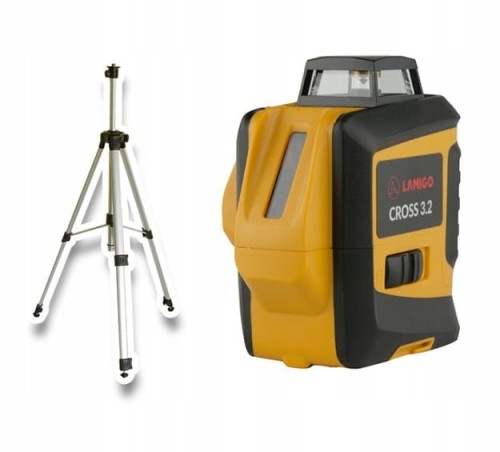 Przejdź do produktu LAMIGO ZESTAW LASER SAMOPOZIOMUJĄCY LINIOWY CROSS 3.2 STATYW STL145M