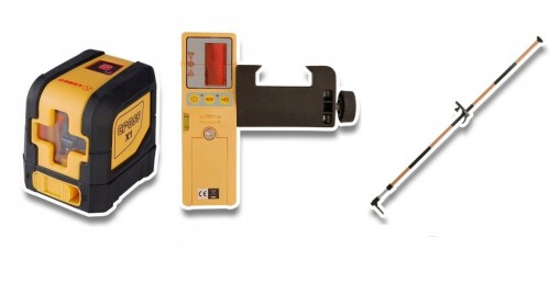 Przejdź do produktu LAMIGO ZESTAW LASER LINIOWY CROSSX1 ODBIORNIK RC-9 KOLUMNA ROZPOROWA KR-34