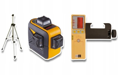 Przejdź do produktu LAMIGO ZESTAW LASER LINIOWY CROSS 3D+RC-9+STL145M