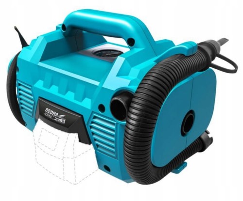 Przejdź do produktu DEDRA DED7073 KOMPRESOR POWIETRZA AKUMULATOROWY 18V SAS+ALL