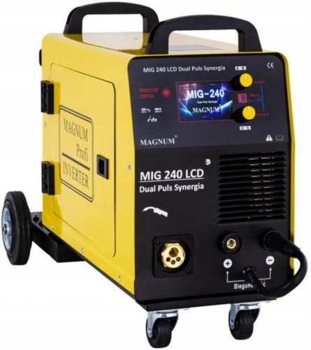 Przejdź do produktu MAGNUM PÓŁAUTOMAT SPAWALNICZY MIG/MAG 240 DUAL LCD
