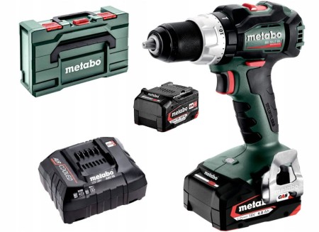 METABO AKUMULATOROWA WIERTARKO WKRĘTARKA BS18LTBL 2 x AKU 4Ah 602325500