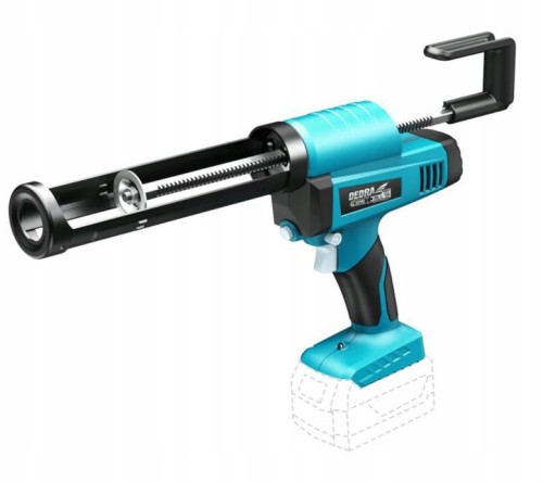 Przejdź do produktu DEDRA DED7056 PISTOLET WYCISKACZ DO SILIKONU AKUMULATOROWY