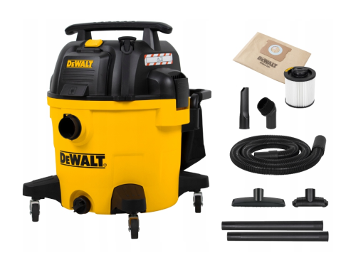 Przejdź do produktu DEWALT DXV34PTA ODKURZACZ PRZEMYSŁOWY Z FUNKCJĄ DMUCHAWY 1200W 34L